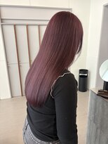 ローレンアオ(LOREN AO)&nbsp;イメチェン/ピンクベージュ/アンブレラカラー/前髪/矢場町