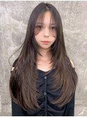 縮毛矯正髪質改善レイヤーカットトリートメントダブルカラー