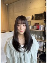 スーリール 西大分店(Sourire) 【sourire西大分】レイヤーカット+アッシュブラウン