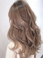 ジーナ バイ アルティナ(Dina by artina)&nbsp;ミルクティーベージュ/結べるレイヤーカット/A22