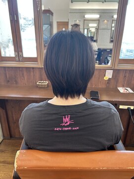トップヘアー 中庄店(TOP HAIR fuapua) 《TOPHAIR 中庄店/きゃん》肩につかないウルフカット