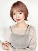 ☆切りっぱなしボブ 韓国風ミディアムレイヤー☆イメチェン