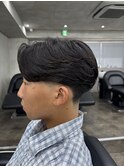 骨格補正カットセンターパート