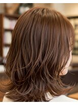 アズグロウヘアー(AS GROW HAIR) イメチェン似合わせレイヤーカット×艶カラー