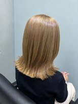 グラッジ 池袋(GLADGE) 【池袋】透明感あふれるミルクティーベージュ