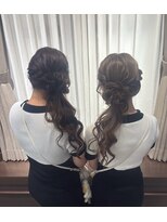 ファシエ(FASCIE)&nbsp;ヘアセット/巻き髪/編み込み/ハーフアップ/ポニーテール/お団子