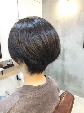 エトネ ヘアーサロン 仙台駅前(eTONe hair salon) 【30代から40代にオススメ】ミニマムショート