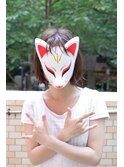 【coma中野】あざと可愛い丸みショートボブ_エッジショート