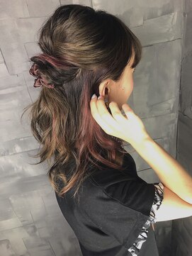 ヘアサロンエムフィス 池袋東口(HAIR SALON M Fe's) アクセントカラー