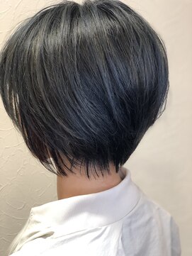 プレゴ(plego) ブルーブラックショート（plego.arai)