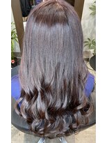 ヘアー ラウンジ コン モア(hair lounge Comme moi)&nbsp;イルミナカラー　ラベンダーピンク