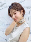 耳掛けショートスタイル