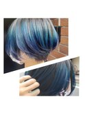 blue