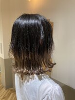 オーク 鷺沼(OAK)&nbsp;グラデーションボブ【OAK鷺沼/鷺沼/イルミナカラー/韓国/前髪】