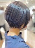前下がりショートクールボブ【RENJISHI 松岡】