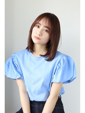 エクリ(equri×SHISEIDO) ナチュラルストレートロブ