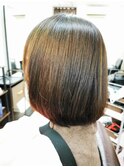 キラ髪ストレートボブ