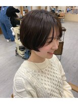 カノエ(canoe)&nbsp;ボブスタイル/髪質改善縮毛矯正/髪質改善/韓国風/韓国ヘア