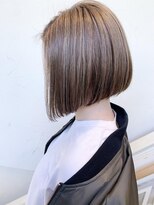 モリオ フロム ロンドン 成増店&nbsp;【morio成増 セリザワ】前下がりボブ 刈り上げ アッシュ