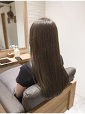 グレージュカラー/ニュアンスカラー/ロング/艶髪/20代30代40代