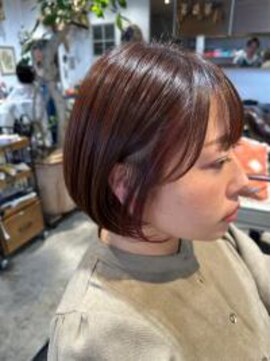 ナルヘアー 越谷(Nalu hair) インナーカラー/パープル