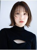 ワンカールセミディシアーカラー姫カットくびれボブパーマデジパ