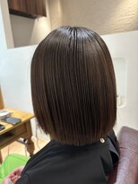 アマレット(Amaretto)&nbsp;グレージュ×ツヤボブ