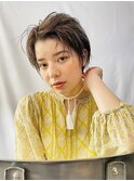 20代30代40代センターパート×フレンチショート３