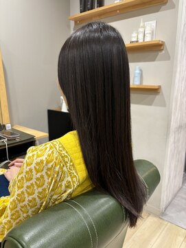ヘアサロン ナノ(hair salon nano) ドライのみ/ストレート/縮毛矯正/20代/ロング/
