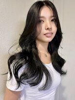 ピープスアンドスー 表参道 渋谷(Peeps&Suu.) ロングレイヤーカット透明感カラーダークグレージュ赤み消し