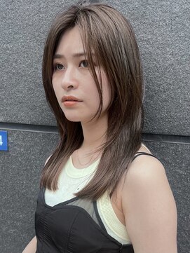 ガーデン 銀座(GARDEN) 黒髪 ボブルフ ネビージュ 小顔 ワンレン