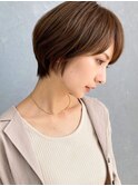 ナチュラルショート２/池袋駅/Gypso/カットカラー/髪質改善