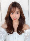 【新宿】レイヤーカット/顔周りカット/韓国ヘア/くびれ