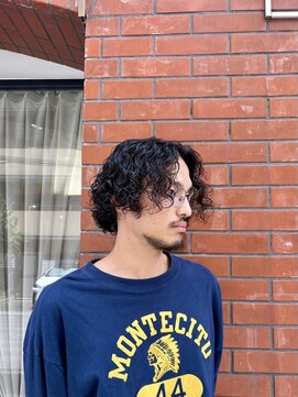 ウルバイサナンド(ULu by Sanando) メンズボブパーマ　スパイラルパーマ