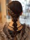 エマヘアデザイン(e.m.a Hair design)の写真/【吉塚駅徒歩3分/駐車場有】結婚式や二次会など大切な日はプロが演出!!可愛く華やかに♪