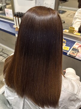ナルヘアー 越谷(Nalu hair) 美髪/髪質改善/酸性ストレート/縮毛矯正/before→after