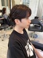 フェノメノン 栄店(PHENOMENON) メンズ/韓国カルマショート/センターパート/メンズ韓国ヘア