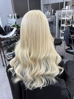 シェイロ(Cielro)&nbsp;【ホワイトブロンド×エクステ80本】SAKI