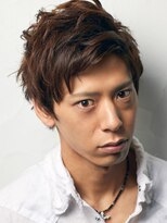 カインド 南青山(hair&make up KIND)&nbsp;ショートセンターパート ガイルヘア ラルフカール men's 外苑前