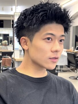 アイトーキョーリタ 渋谷(AI TOKYO Rita) スパイキーパーマ