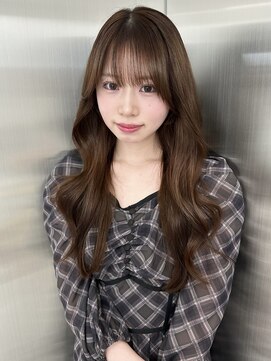 チグン(Jigun) ベージュカラー×韓国風くびれ巻き♪