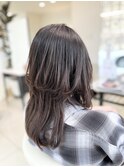縮毛矯正ウルフスタイル