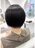 前下がりショートボブ