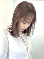 リサ グランシェ(RISA granche)&nbsp;ブラウンカラー　ミディアム