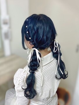 ミント(MINT) 編みおろしツインテール