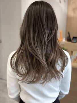 アヴァンス 京橋店(AVANCE) 着物ヘア/大人ガーリー/ダークアッシュ/似合わせカット/京橋