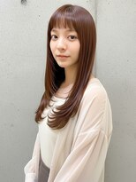 ニューヨークニューヨーク ピオレ姫路店(NYNY)&nbsp;オン眉ロング/レイヤー