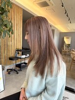 ニール(niil)&nbsp;【REINA】ピンクグレージュハイライト