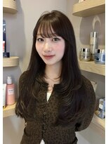 ボタン テンジン(VOTAN tenjin)&nbsp;【votan ayana】グレージュカラー/レイヤーカット