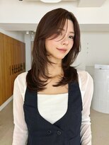 フィルムス 表参道(FILMS)&nbsp;ミニボブレイヤー/レイヤーカット/ウォームベージュ/前髪/表参道